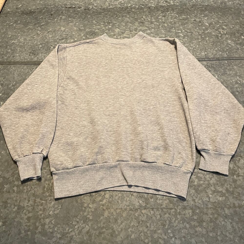 Vintage University of North Dakota Crewneck Sweatshirt M/L UND Fighting Hawks - Picture 5 of 10